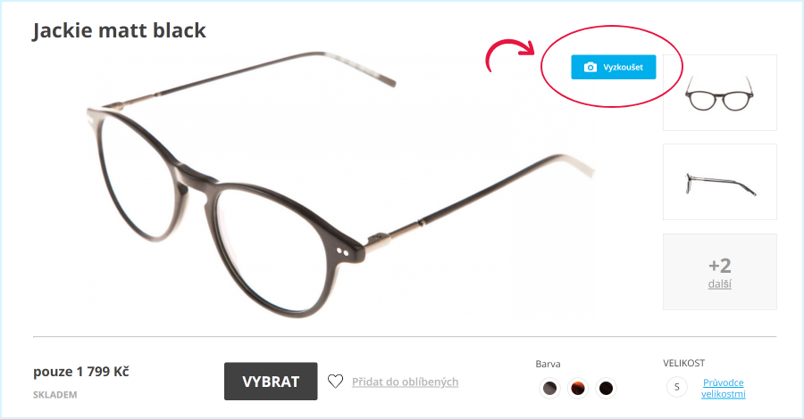 náhledový obrázek ukázky, kde najdete tlačítko vyzkoušet