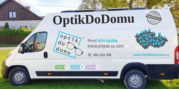 Mobilní vyšetřovna OptikDoDomu - zákaz