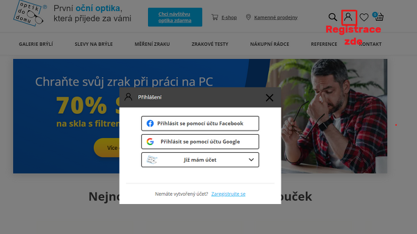 Registrace